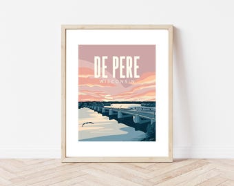 De Pere Wisconsin National Park Art Print