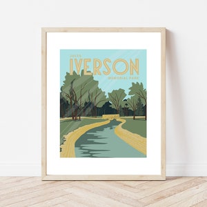 Iverson Stevens Point Art Print