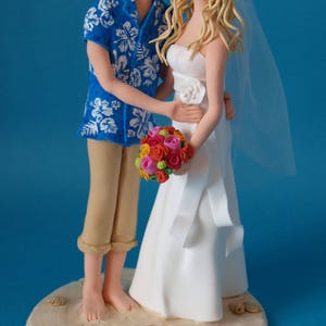 Personalised Couple Wedding Cake Topper image 3