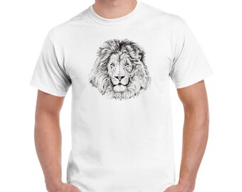 Lion Heavyweight Unisex Crewneck T-shirt