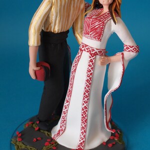 Personalised Couple Wedding Cake Topper image 6