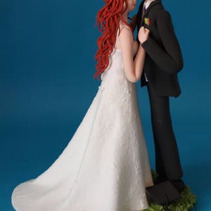 Personalised Couple Wedding Cake Topper image 5