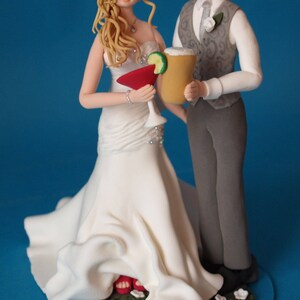 Personalised Couple Wedding Cake Topper image 2