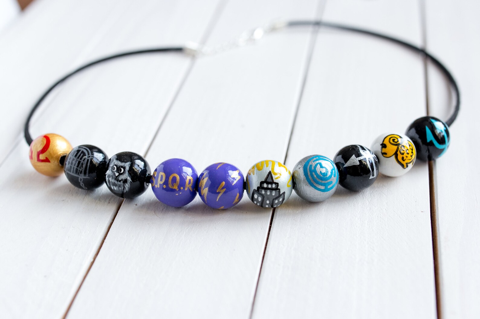 Percy Jackson Necklace camp half blood lightning theif Etsy