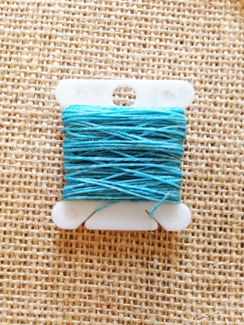 3 ply 5 110 yards Waxed Irish Linen Crawford Cord WHITE Etsy