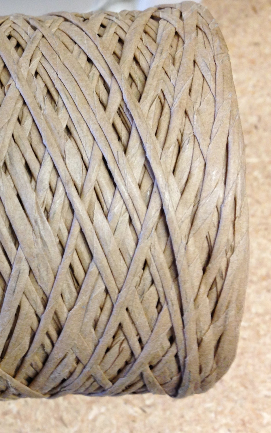 Natural light brown PAPER COVERED WIRE kraft craft 10 or 20 Etsy