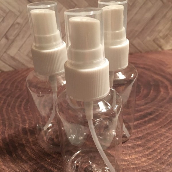 Plastic spray Bottles empty 50ml 1.7oz