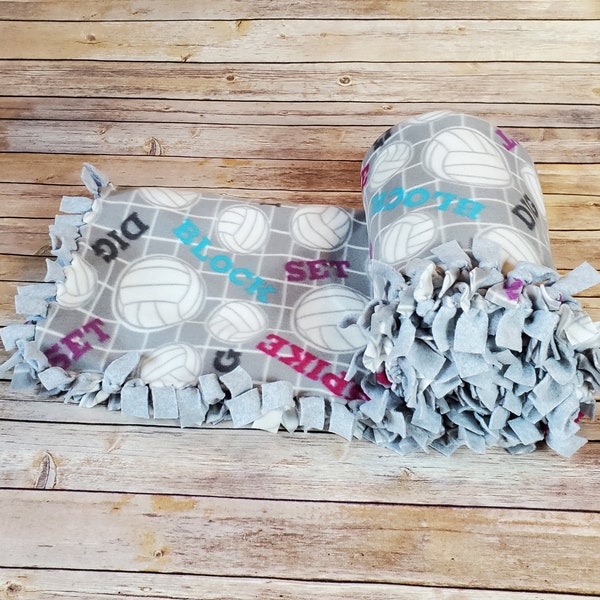 Volleyball Fleece Etsy