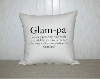 Decor to inspire empower & spread joy Glam pa definition throw pillow cover