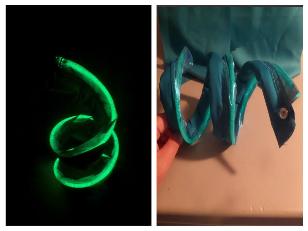 Glowing Electric EELs Ursula Flotsam and Jetsam inspired Etsy