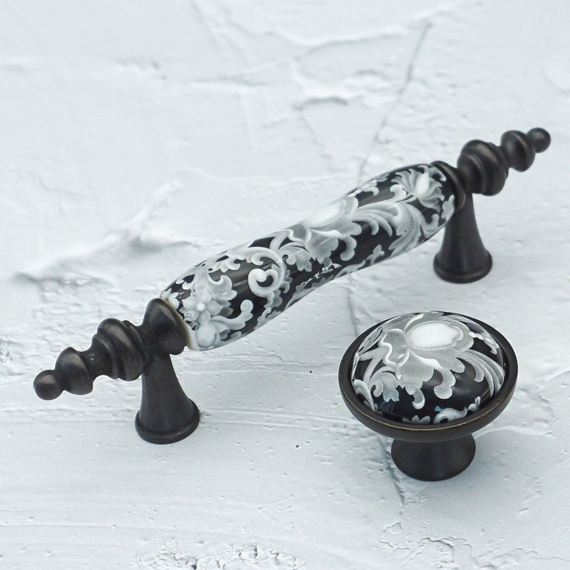 Decorative Drawer Pulls Etsy