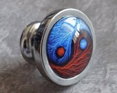 Tai Chi - Drawer Knobs Pulls Glass Dresser Drawer Pull Knob Unique Cabinet Knob Kitchen Door Handles Knob Antique Brass Silver Knob Hardware