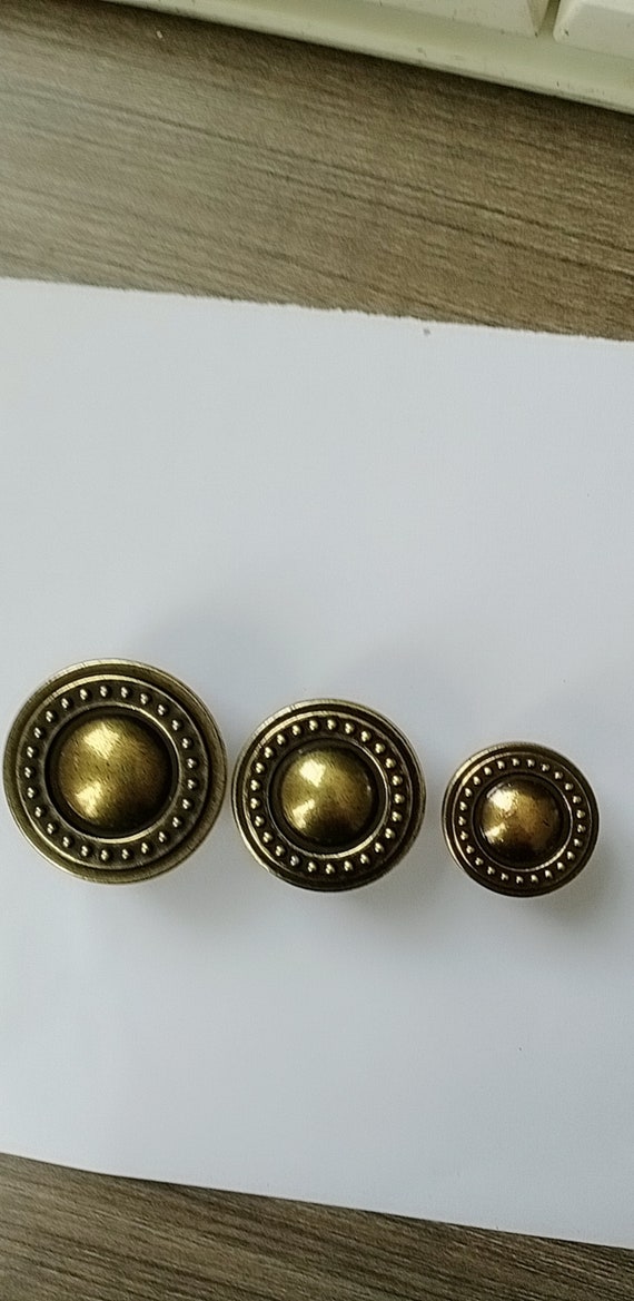 Tiradores de cajones de tocador de bronce Vintage, tiradores de bronce  antiguo/rústico, perilla de puerta de gabinete, herrajes para muebles -   México