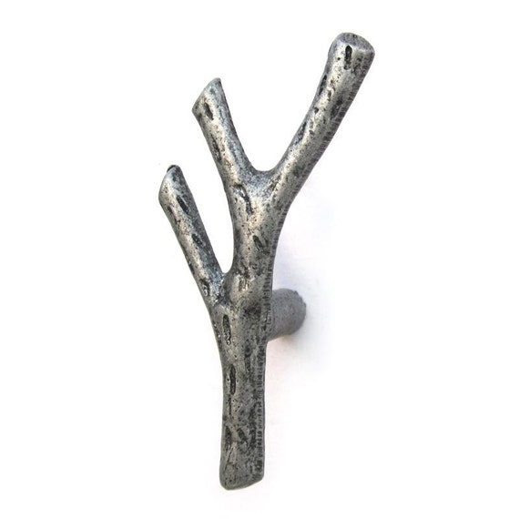 Tree Branch Handles Black Silver Cabinet Drawer Door Pulls Knobs Furniture Top