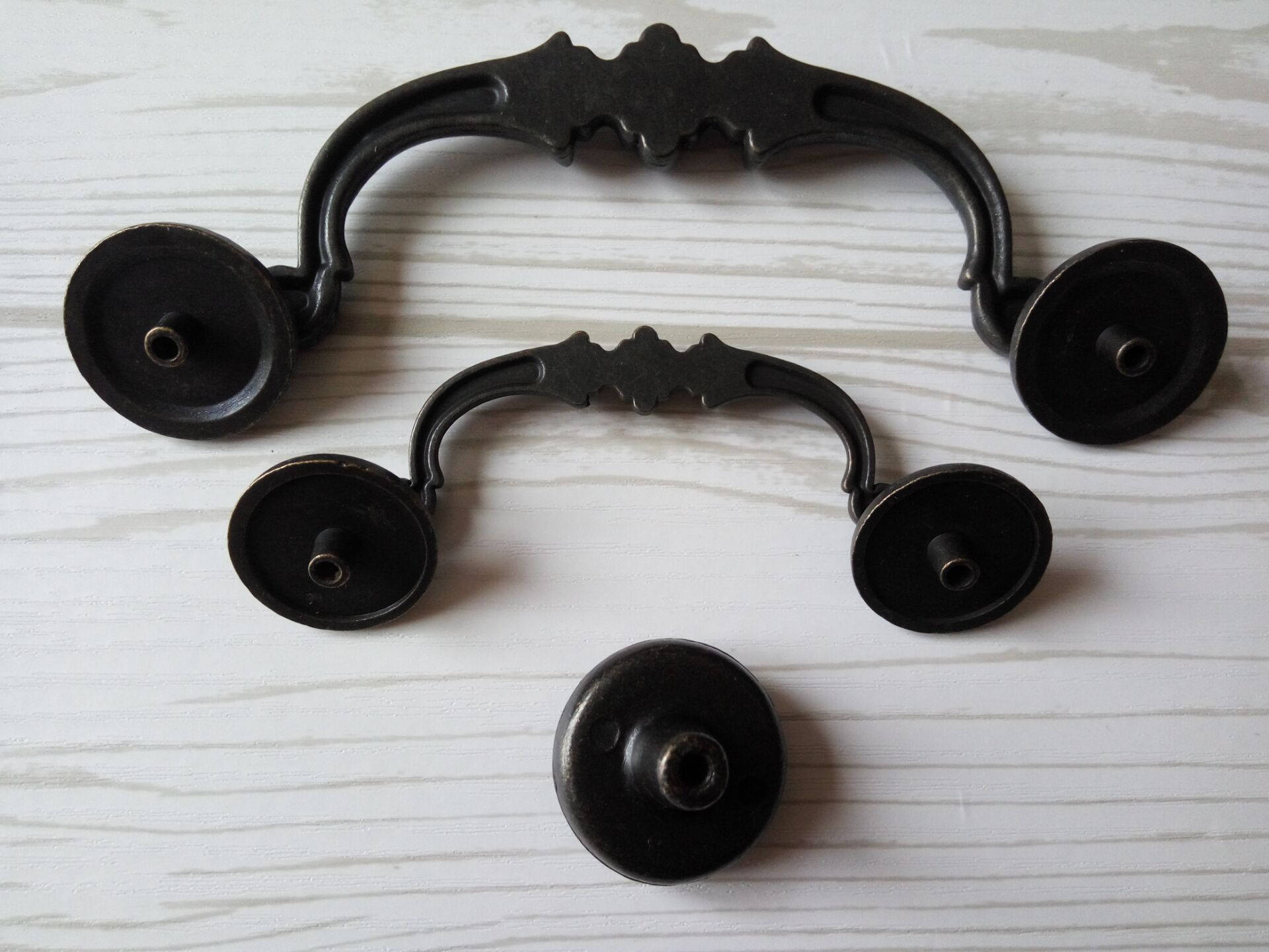3 5 5 5 Vintage Style Drawer Pulls Handles Dresser Etsy