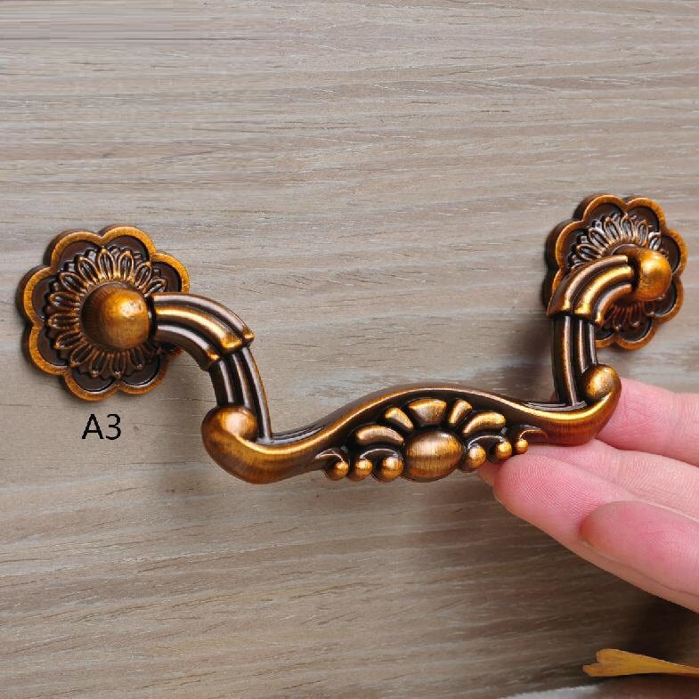 Large Vintage Dresser Knobs Pulls Drawer Knob Pull Handles Etsy
