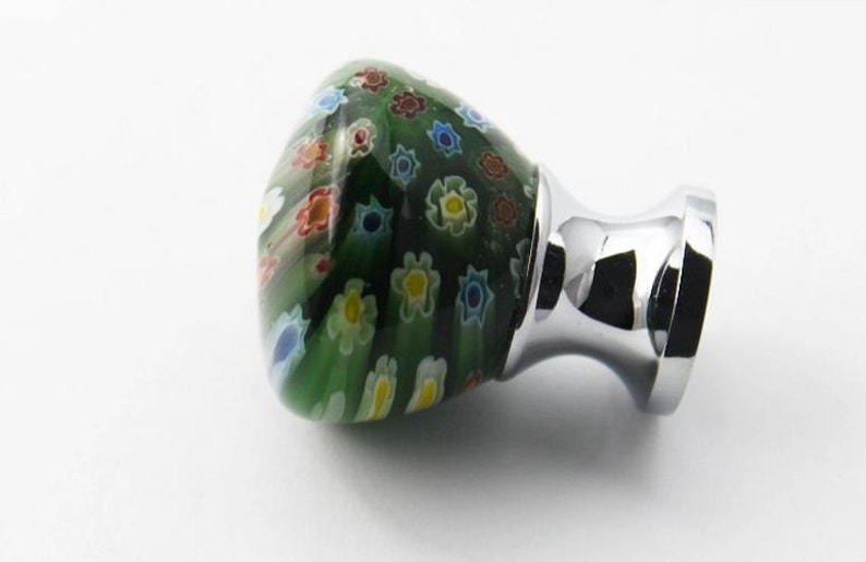 Glass Dresser Knobs Crystal Drawer Knobs Pulls Handles Sparkle Green Kitchen Cabinet Knobs Pull Handle Hardware Diamond Cut Knob Silver