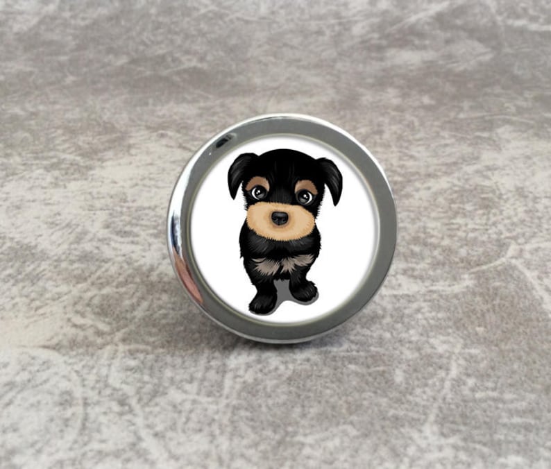 Pet Dog Vintage Cabinet Knob Drawer Knobs Pulls Antique Etsy