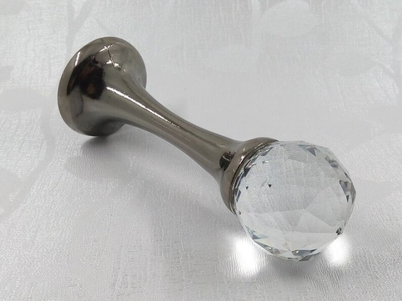 Glass Hook Decorative Hooks Wall Hooks Clear Silver Black Gold Etsy