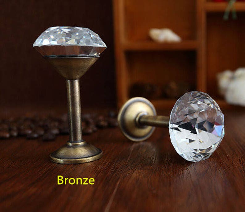 Glass Hook Decorative Hooks Wall Hooks Clear Silver Black Gold Etsy