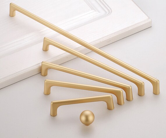 Brass T Bar Knob Brushed Gold Kitchen Cabinet Pulls Handles Dresser Pulls  Brushed Nickel Drawer Pulls Cupboard Door Handles LBFEEL Hardware -   Canada