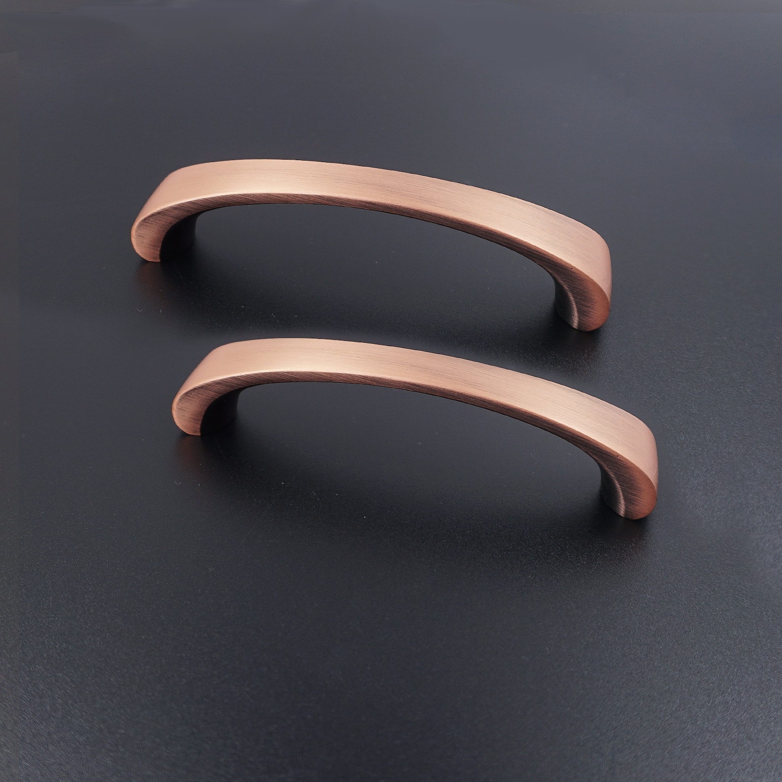 3.75 5 6.3'' Brushed Copper Pulls Etsy
