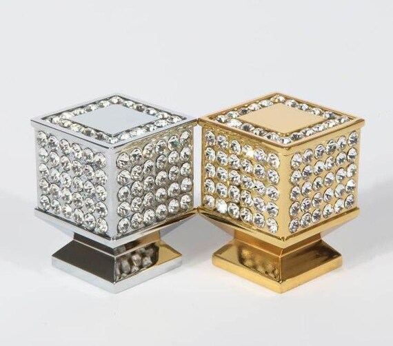 rhinestone knobs for dressers
