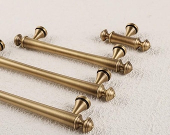 LBFEEL 4 Pack Brass Backplate with Gold Knob Cabinet Pulls Brushed Brass  Drawer Dresser Knobs Kitchen Cabinet Handle Hardware (4, Gold), Knobs -   Canada