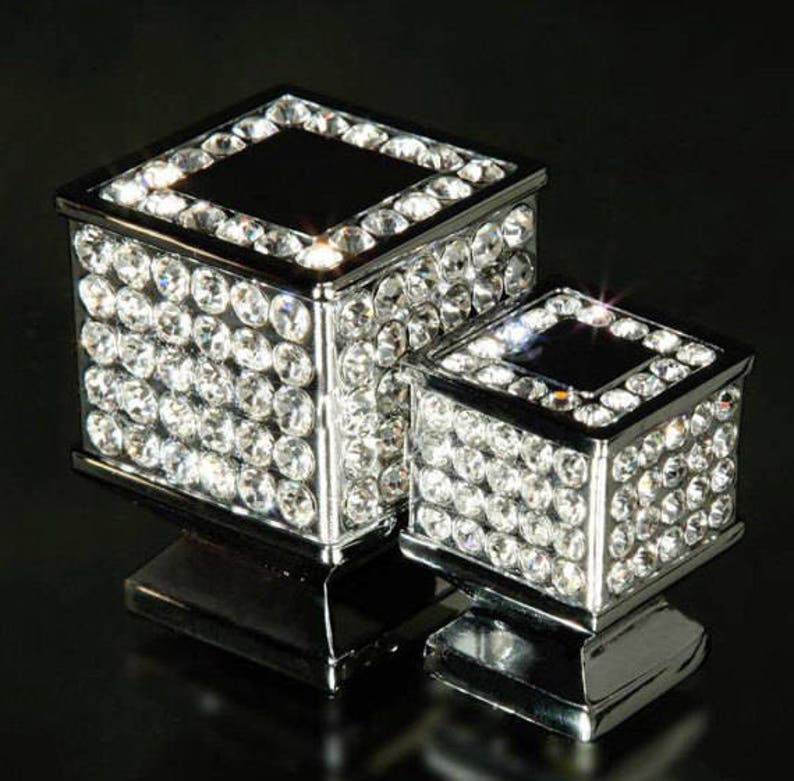rhinestone knobs for dressers