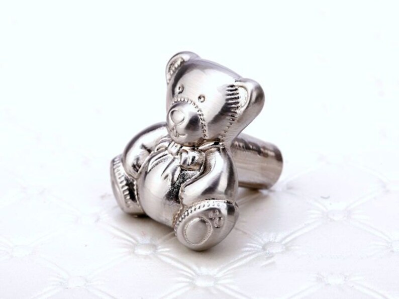 Teddy Bear Dresser Pulls Drawer Pull Handles Knob Antique Etsy
