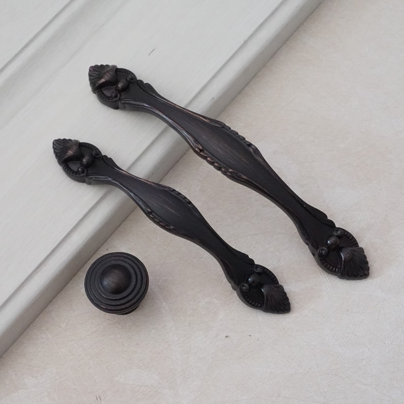 3.75'' 5'' Oil Rubbed Bronze Dresser Drawer Etsy