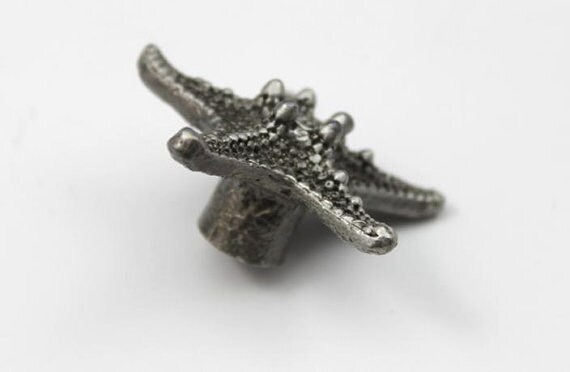 Starfish Dresser Knobs Beach Drawer Knobs Pulls Handles Etsy