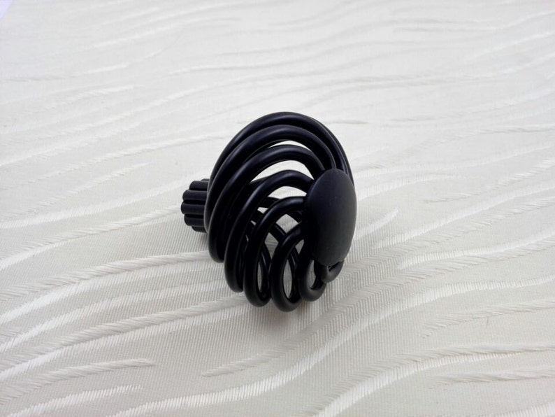 Black Birdcage Knobs Dresser Pulls Knobs Drawer Knobs Pulls Unique Cabinet Pulls Handles Knobs Kitchen Furniture Cupboard Wardrobe Knob