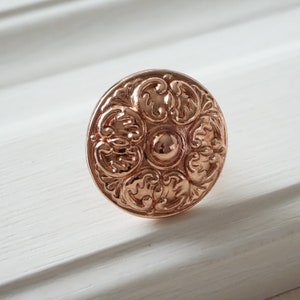 2 1/2'' 3 3/4'' Ornate Dresser Pulls Knob Rose Gold Drawer Knobs Pull Handles Kitchen Cabinet Door Handle Pull Hardware Decor Knobs 64 96 mm image 4