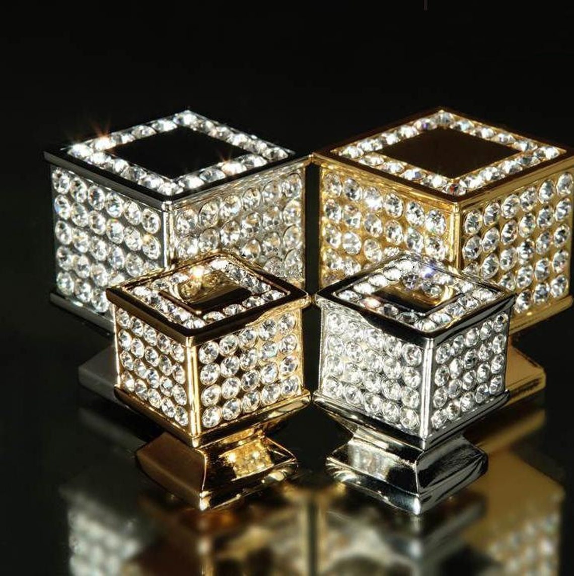 rhinestone knobs for dressers