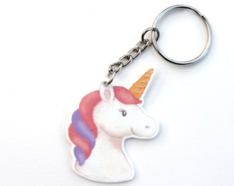 Unicorn Keyring / Keychain