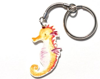 Seahorse Keyring / Keychain