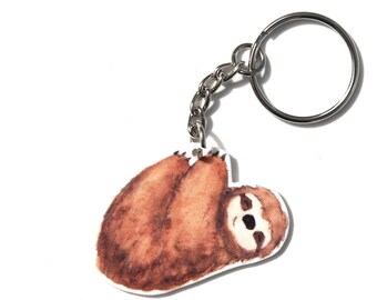 Sloth Keyring / Keychain