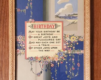 Beautiful M & B Motto "BIRTHDAY"
