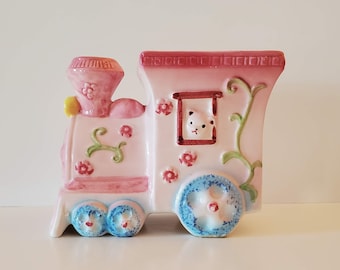 Vintage Train Baby Planter