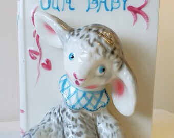 Cute Vintage Lamb Baby Planter Japan