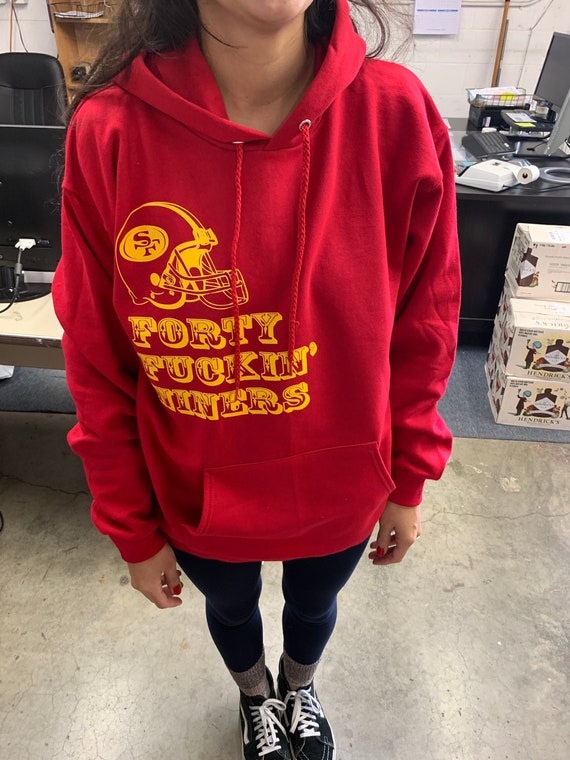 forty niners sweatshirt
