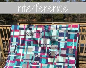 Interferenz Quilt Anleitung