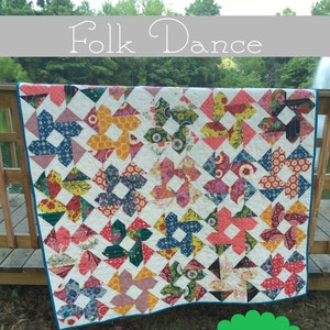 Folk Dance Quilt Pattern