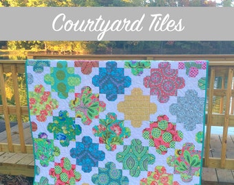Courtyard Tiles Quilt Pattern