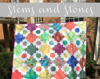 Stems and Stones Quilt Pattern