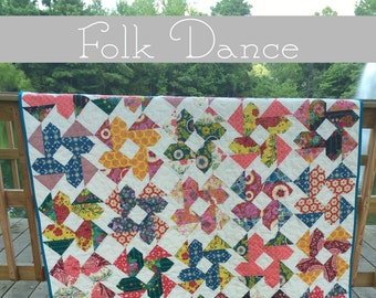 Folk Dance Quilt Pattern