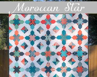 Moroccan Star Quilt Pattern