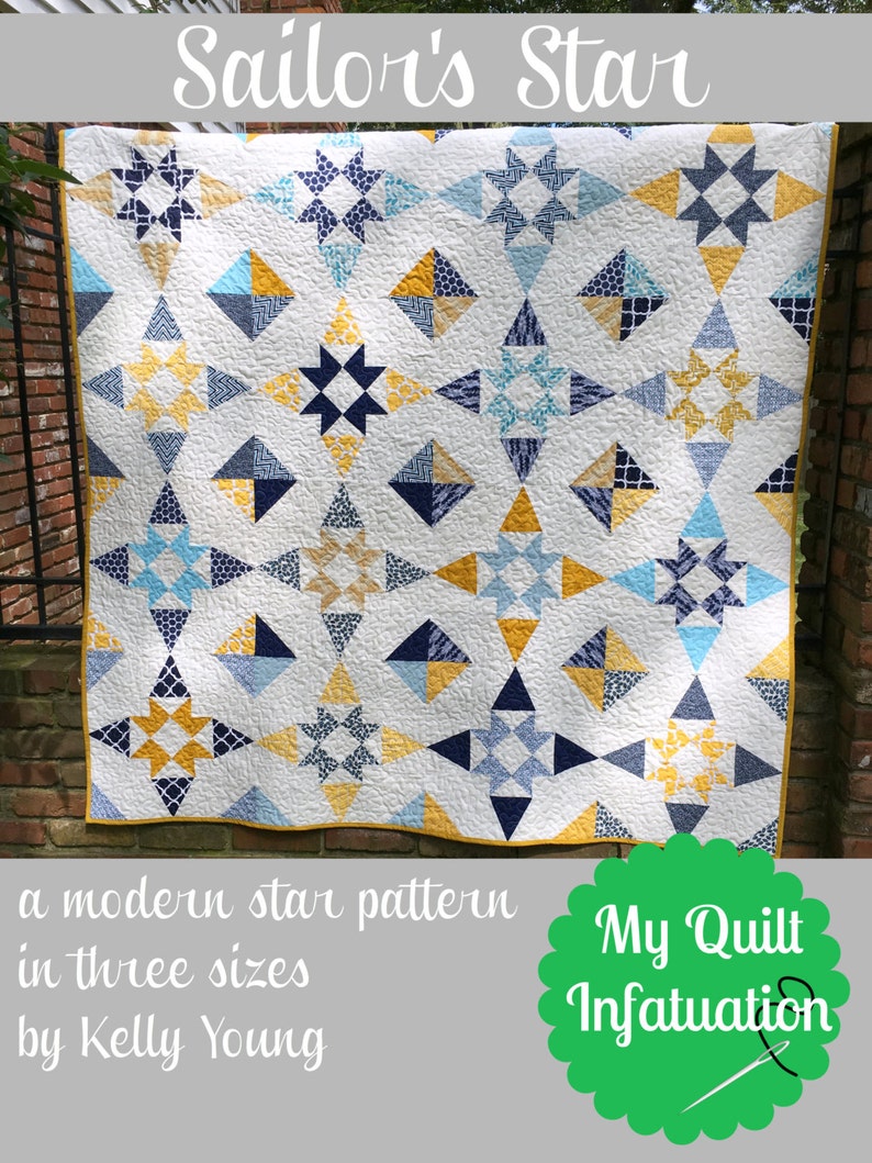 Sailor's Star Quilt Pattern image 1