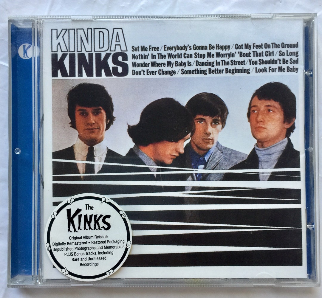 The Kinks Kinda Kinks Deluxe Edition Remastered Album W/bonus - Etsy